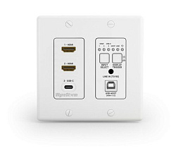 Настенный HDBT передатчик Wyrestorm SW-130-TX-US