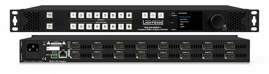 Матричный коммутатор Lightware MX2-8x8-HDMI20-L