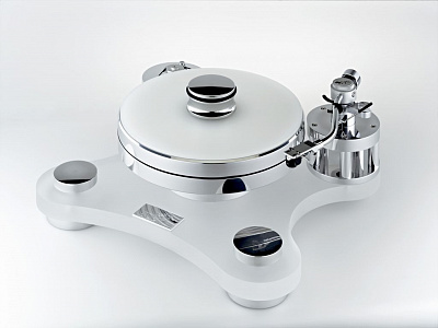 Виниловый проигрыватель Transrotor ZET 1 Matt White Rega RB 880 Konstant M1