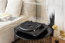 Комплект стереоусилитель PHAZE AUDIO VOLT black + проигрыватель винила DIANA shadow black