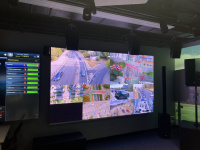 Светодиодный экран Delta FE-15 с размерами 3 х 1,7 м; шаг пикселя: 1,58 мм с аксессуарами