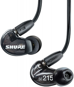 Вставные наушники (затычки) Shure SE215-K. 