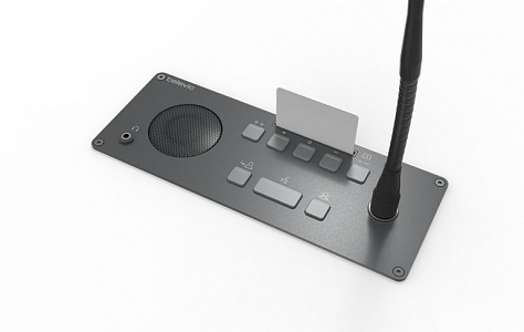 Врезной пульт председателя Televic Confidea F-CV Врезной пульт председателя Televic Confidea F-CV