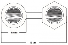 Готовый акустический кабель Van den Hul The Clearwater 2х2м с разъемами "лопатка"