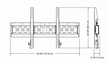 SMART WM-SBID-501 настенное крепление для интерактивных панелей SBID8055i/SBID8070i-G4