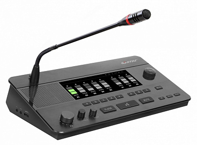 Микрофонный пульт синхропереводчика HTDZ HT-9500Y Микрофонный пульт синхропереводчика HTDZ HT-9500Y