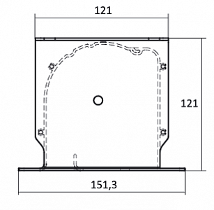 Kauber InCeiling Tensioned BT Cinema 122" 16:9 152x270 дроп 60 см. Clear Vision