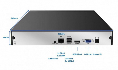 Сетевой видеорегистратор AirLive ANVR-8 Сетевой видеорегистратор AirLive ANVR-8