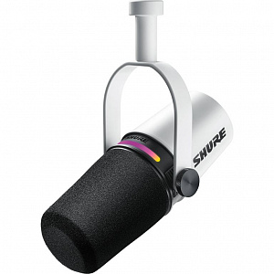 Цифровой динамический микрофон Shure MV7+-W Цифровой динамический микрофон Shure MV7+-W