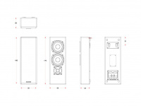 Настенные акустические системы [саундбар] M&K Sound MР950.  Цвет: Матовый белый 