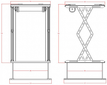 Лифт для проектора Digis DSM-PL220
