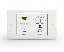 Настенный HDBaseT 3.0 передатчик Wyrestorm SW-120-TX3-UK