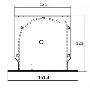 Kauber InCeiling Tensioned BT Cinema  113" 16:9 141x250 см. Clear Vision