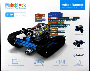 Робототехнический набор mBot Ranger Robot Kit (Bluetooth-версия)