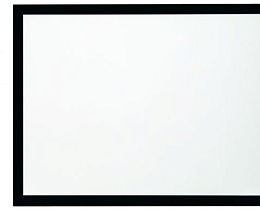 Экран на раме Kauber Frame Velvet Cinema, 172" 16:9 WOVEN, плетеное акустически прозрачное полотно, область просмотра 214x380 см., размер по раме 230x396 см.
