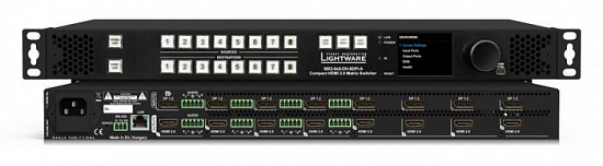 Матричный коммутатор Lightware MX2-8x8-DH-8DPi-A