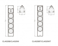 2-полосная акустическая система FDB CL4025WT