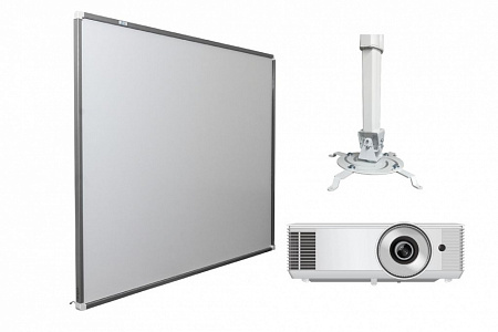 Комплект Exell: интерактивная доска Exell EWB7740 с короткофокусным проектором EXD102STW и креплением DSM-14kw Комплект Exell: интерактивная доска Exell EWB7740 с короткофокусным проектором EXD102STW и креплением DSM-14kw