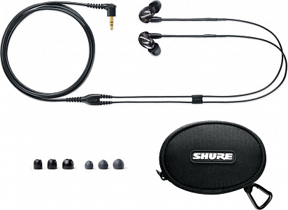 Вставные наушники (затычки) Shure SE215-K. 