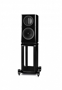 Акустические системы со стойками Wharfedale Elysian 1 + Stand Цвет: Черный [PIANO BLACK]