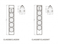 2-полосная акустическая система FDB CL4025BT