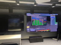 Светодиодный экран Delta FE-15 с размерами 3 х 1,7 м; шаг пикселя: 1,58 мм с аксессуарами