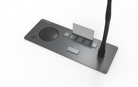 Врезной пульт делегата Televic Confidea F-DV Врезной пульт делегата Televic Confidea F-DV