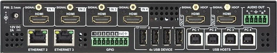 Матричный коммутатор Lightware MMX4x2-HDMI-USB20-L