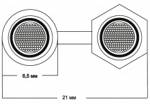 Готовый акустический кабель Van den Hul The D-352 Hybrid 2х2м с разъемами BERRI "банан". Цвет: коричневый