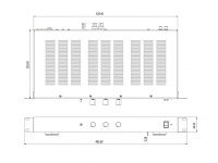 Усилитель мощности для сабвуфера M&K Sound VA500 Amp, мощность 500 Вт. Цвет: Черный металл.