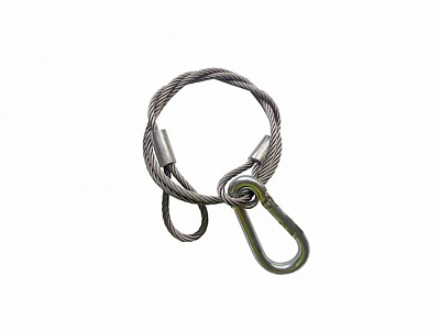 Стальной страховочный тросик Exell Lighting EXLROPE85 Стальной страховочный тросик Exell Lighting EXLROPE85